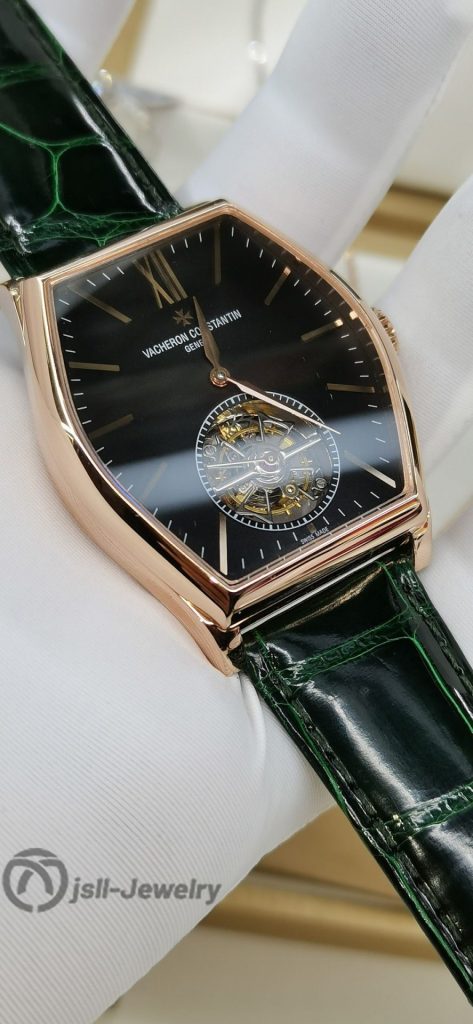 Jsll-Jewelry | Maltese Hex, Manual Tourbillon Watch (Gold plated)