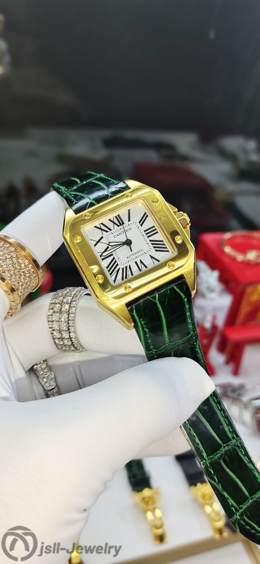 Jsll-Jewelry | Classic Sandos, Men's and Women's Watch (Gold plated)