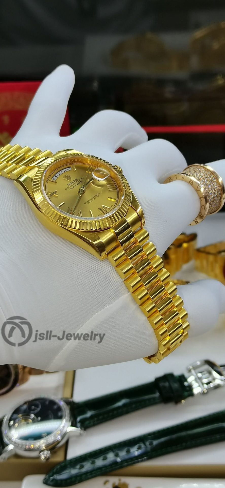 Jsll-Jewelry | Classic masterpiece, Swiss new machine, gold-covered watch (gold plated)