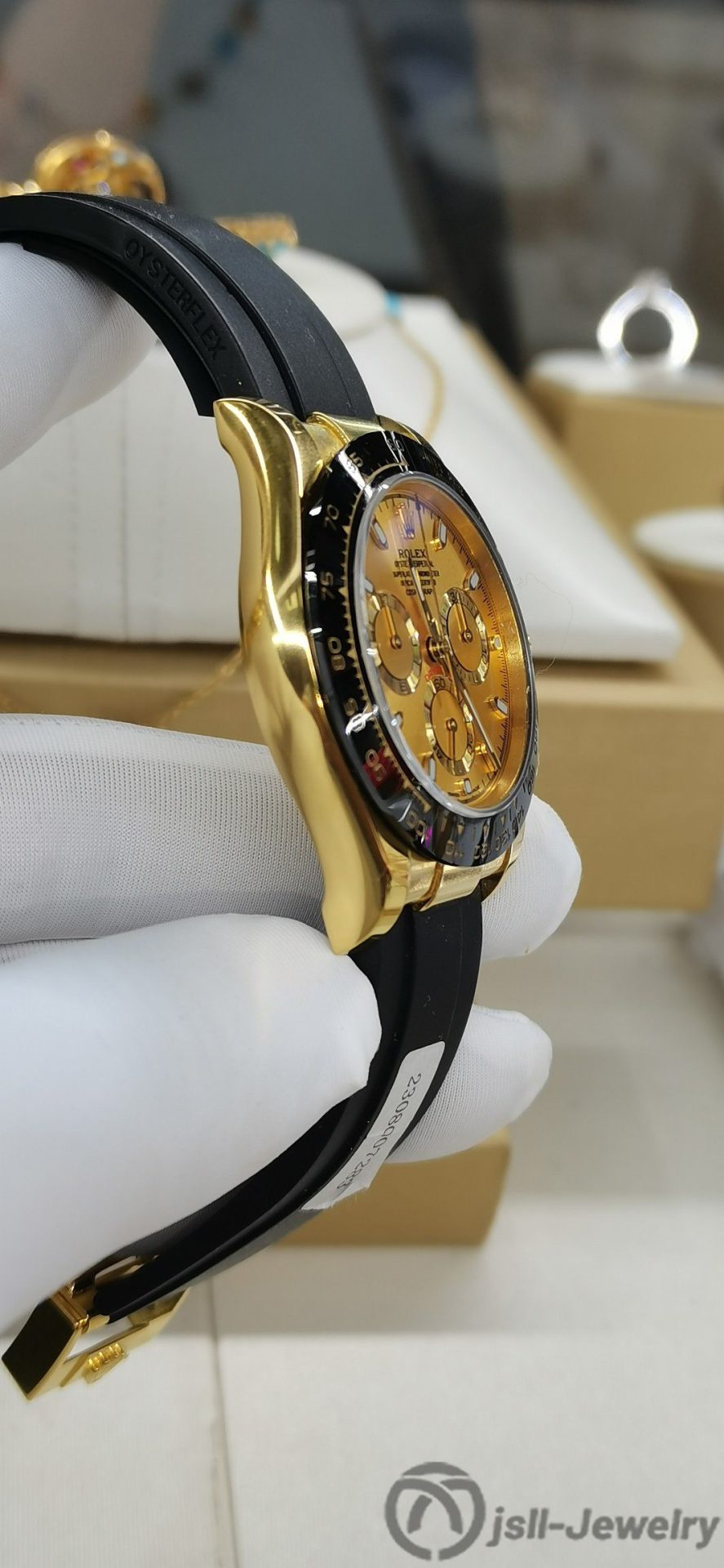 Jsll-Jewelry | Explosive Ditona, Gold Watch (gold plated)