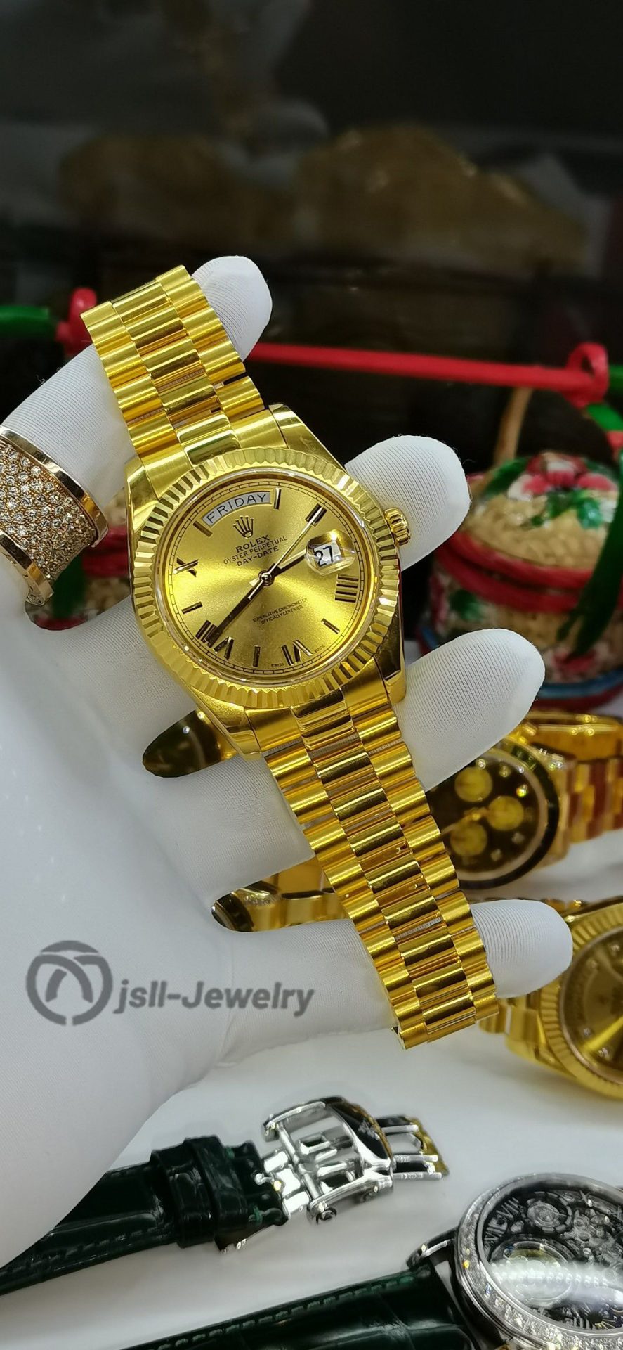 Jsll-Jewelry | Classic masterpiece, Swiss new machine, gold-covered watch (gold plated)