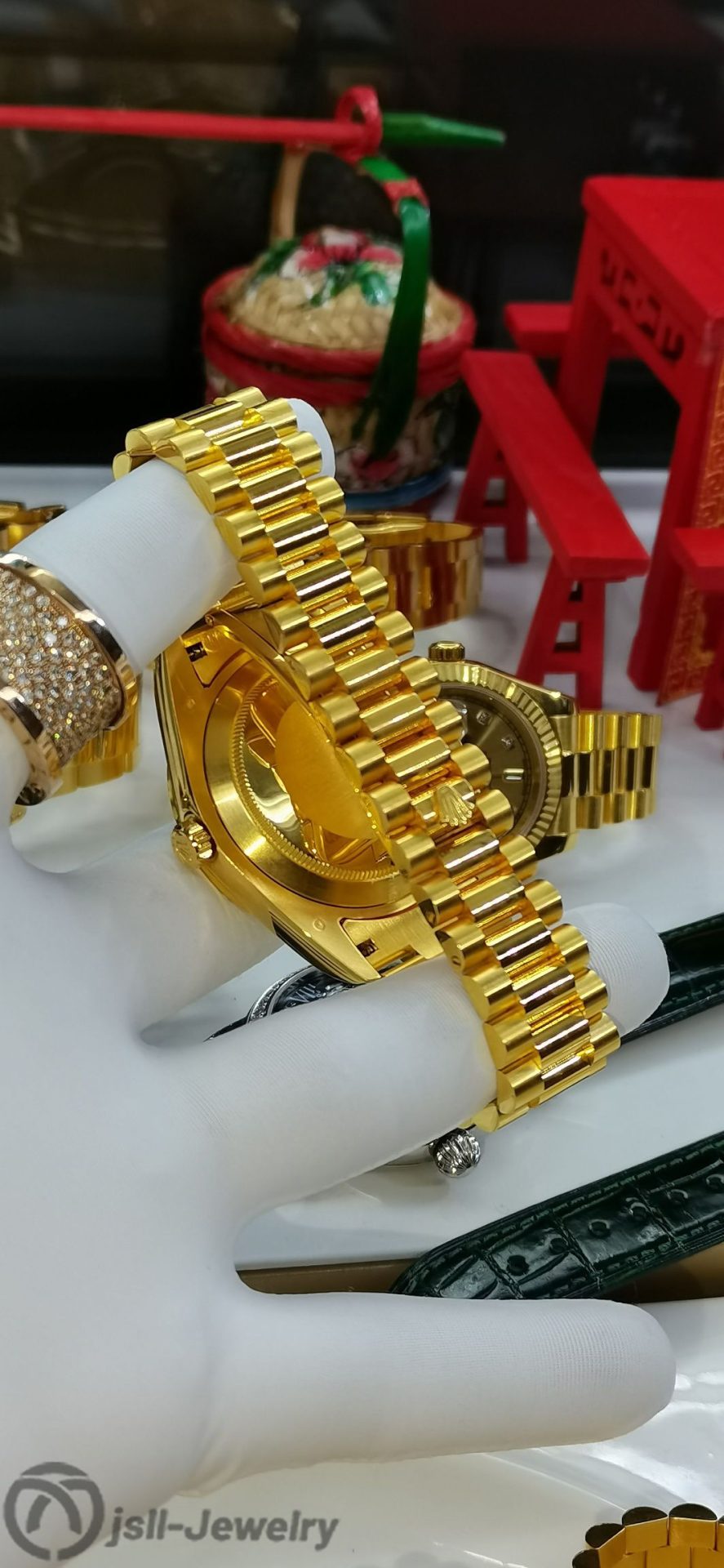 Jsll-Jewelry | Classic masterpiece, Swiss new machine, gold-covered watch (gold plated)