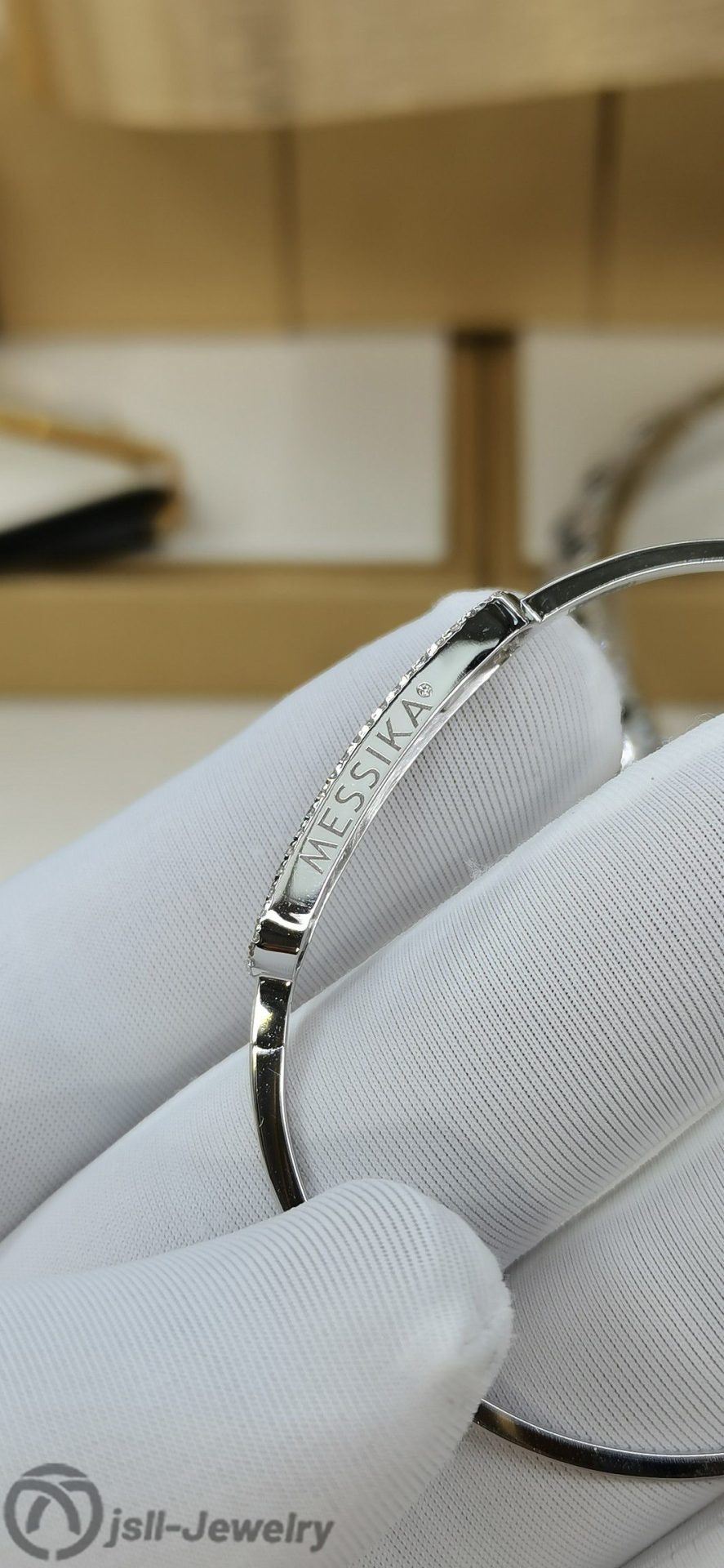 Jsll-Jewelry | 18K white gold with diamonds bracelet