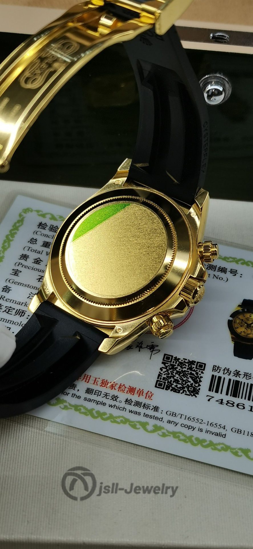 Jsll-Jewelry | Explosive Ditona, Gold Watch (gold plated)