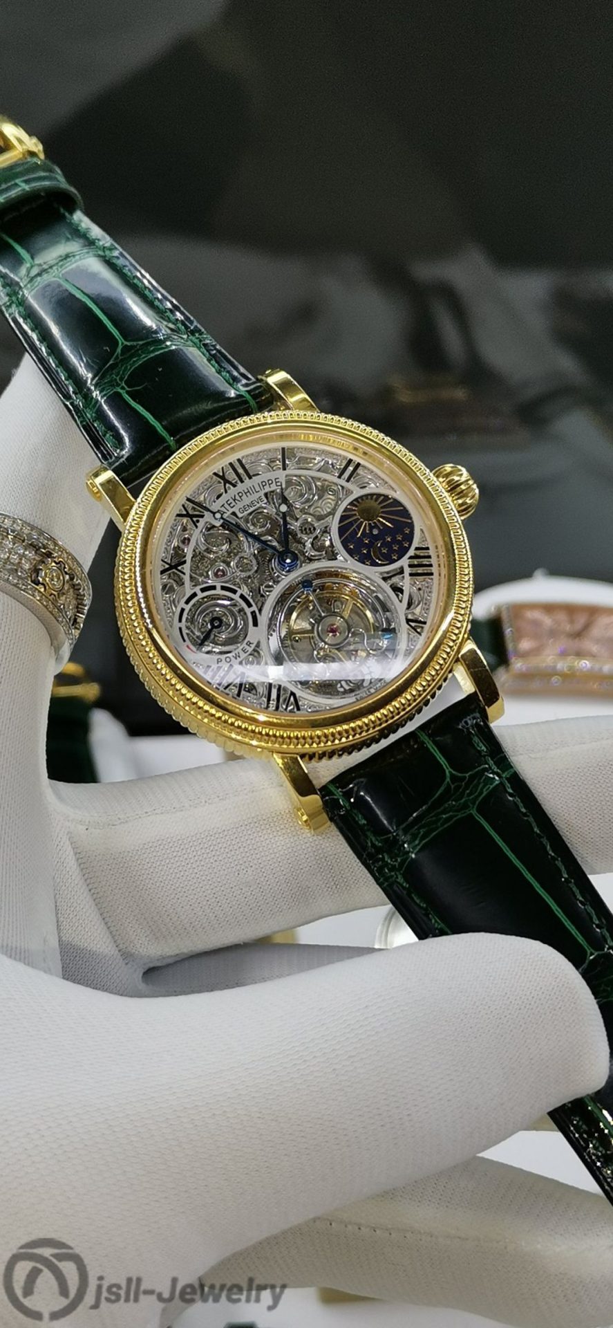 Jsll-Jewelry | Exclusive top craftsmanship, Swiss gold watch (gold plated)