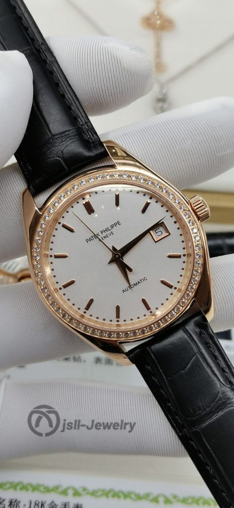 Jsll-Jewelry | Swiss New Machine Classic Three Pin Calendar Rose Gold Watch (gold plated)