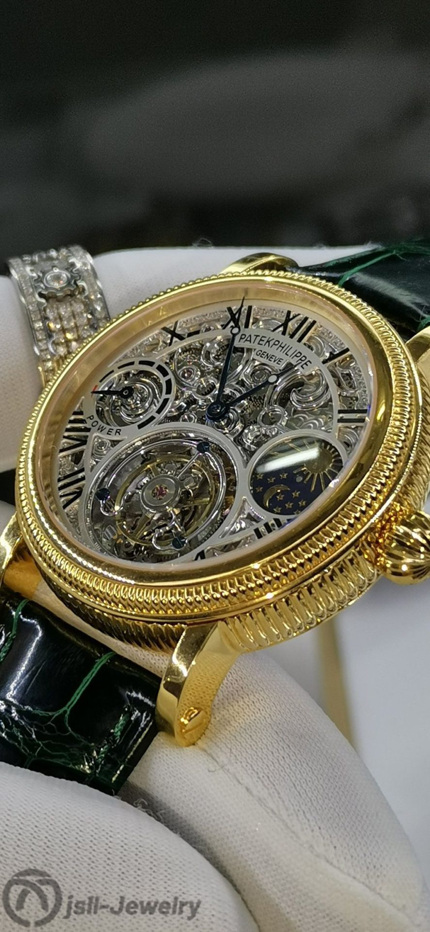 Jsll-Jewelry | Exclusive top craftsmanship, Swiss gold watch (gold plated)