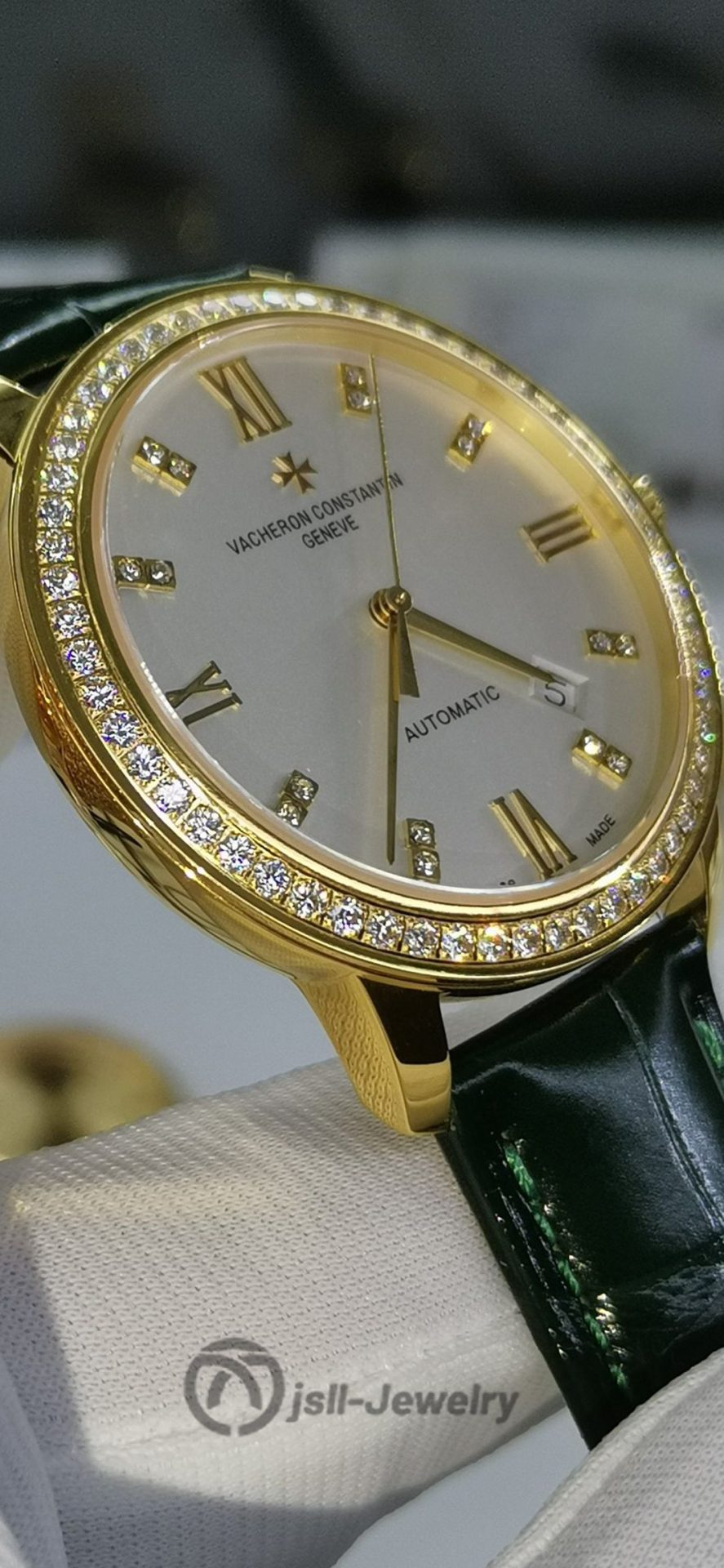 Jsll-Jewelry | Swiss New Machine, Mechanical Gold Watch (gold plated)