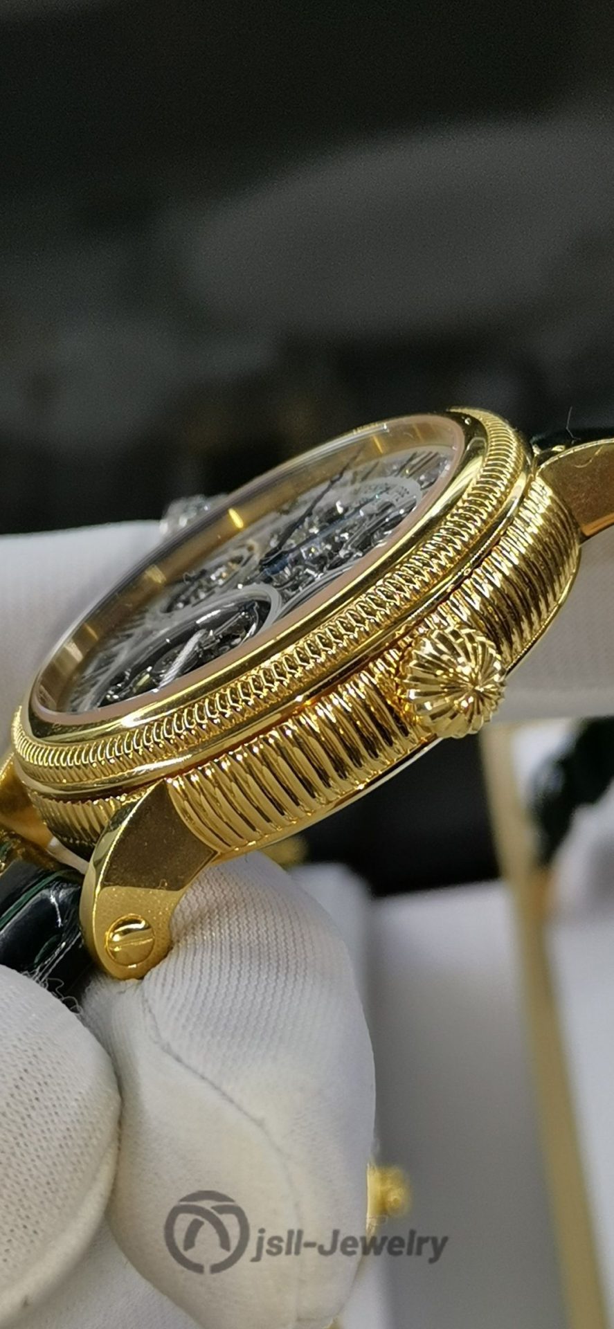 Jsll-Jewelry | Exclusive top craftsmanship, Swiss gold watch (gold plated)