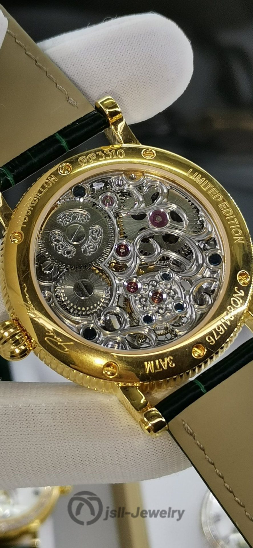 Jsll-Jewelry | Exclusive top craftsmanship, Swiss gold watch (gold plated)