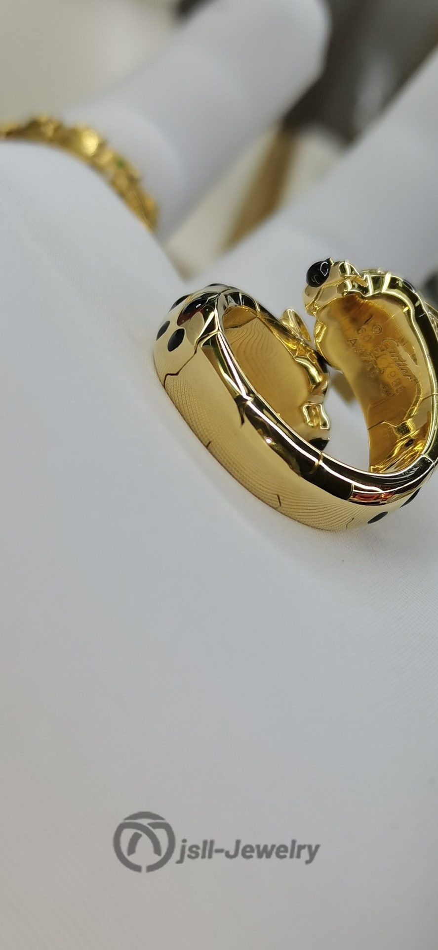 Jsll-Jewelry | 18K gold double leopard head big ring