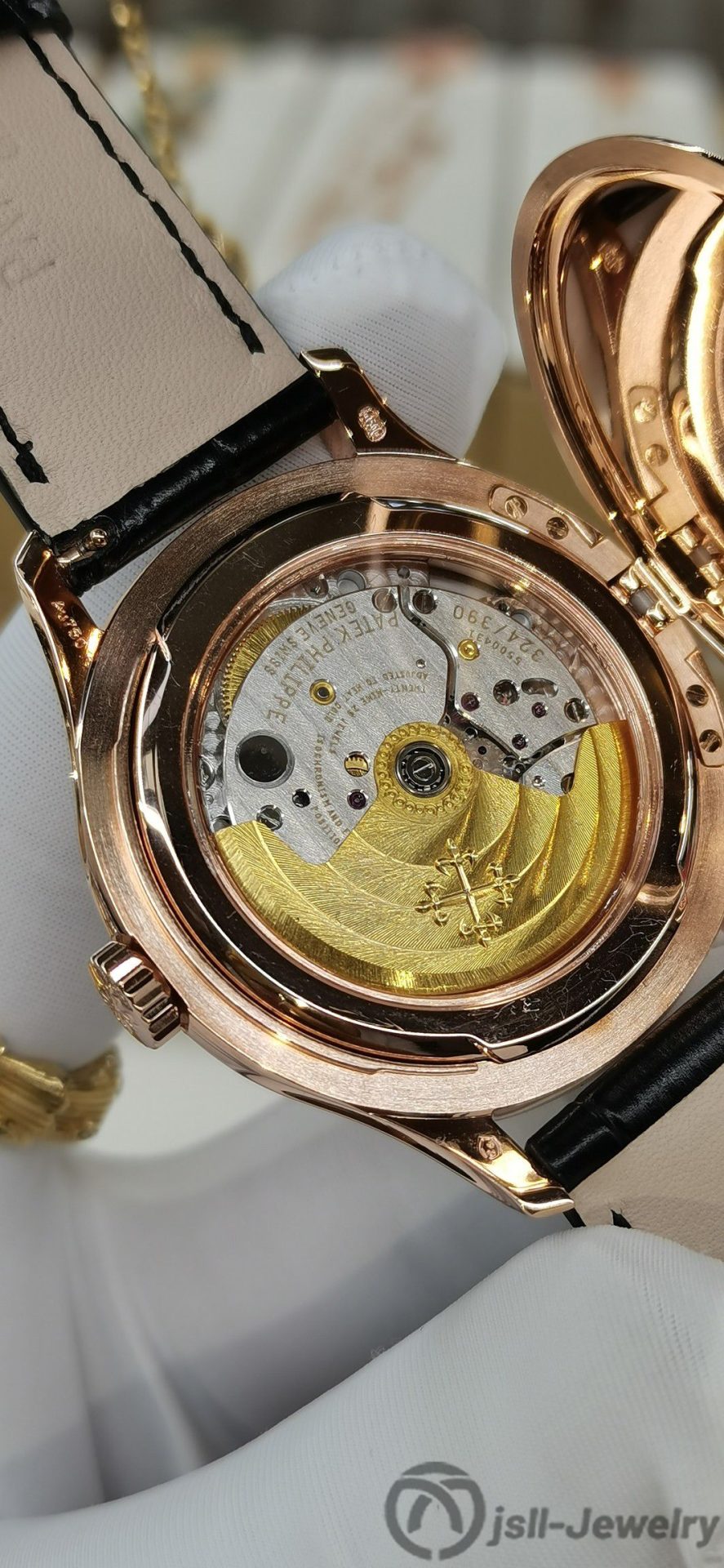 Jsll-Jewelry | 18K Rose Gold Classic Automatic Mechanical  Watch (Gold plated)