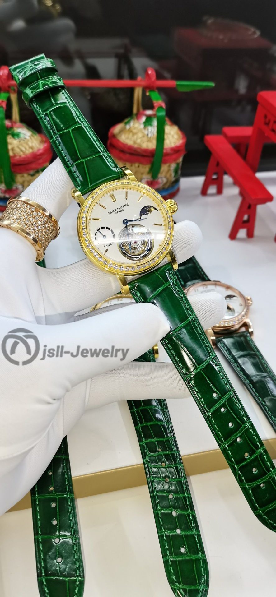 Jsll-Jewelry | Swiss EQ Power New Face Gold Watch (Gold plated)