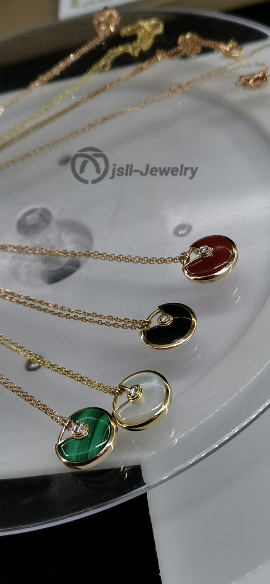 Jsll-Jewelry | 18K gold UFO necklace