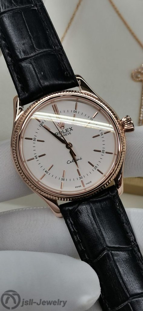 Jsll-Jewelry | Classic Three-Pin  Rose Gold Watch (Gold plated)