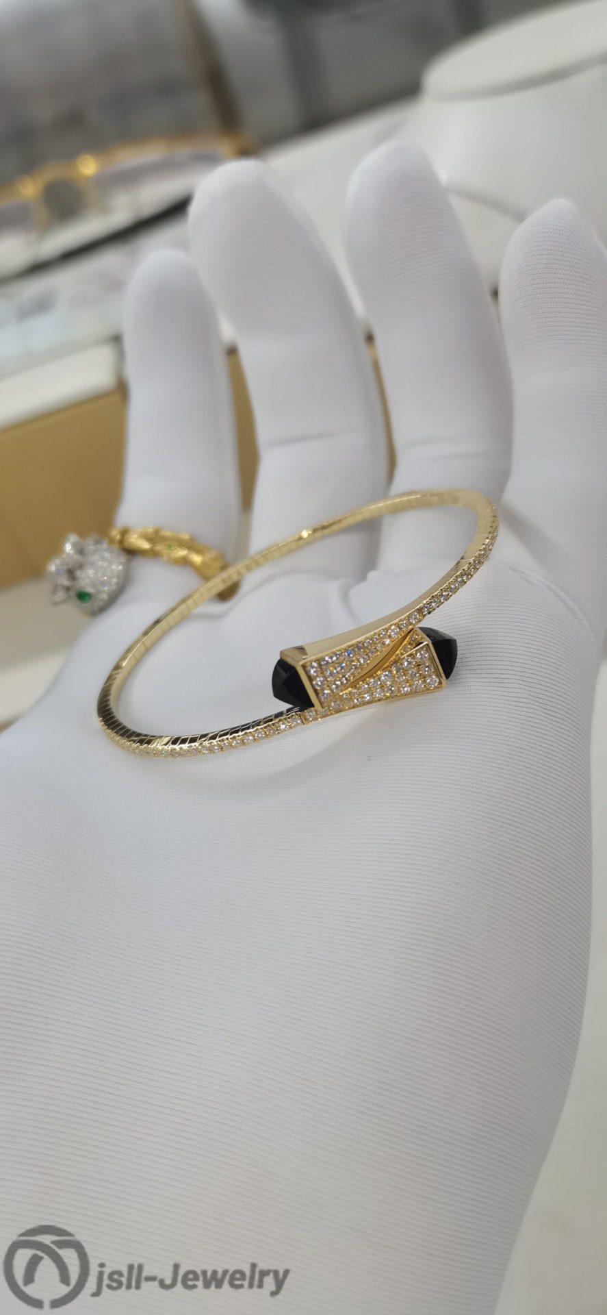 Jsll-Jewelry | 18K gold spring bracelet