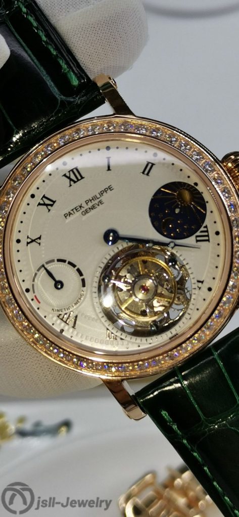 Jsll-Jewelry | Swiss True Tourbillon with Carved movement Rose Gold Watch (gold plated)