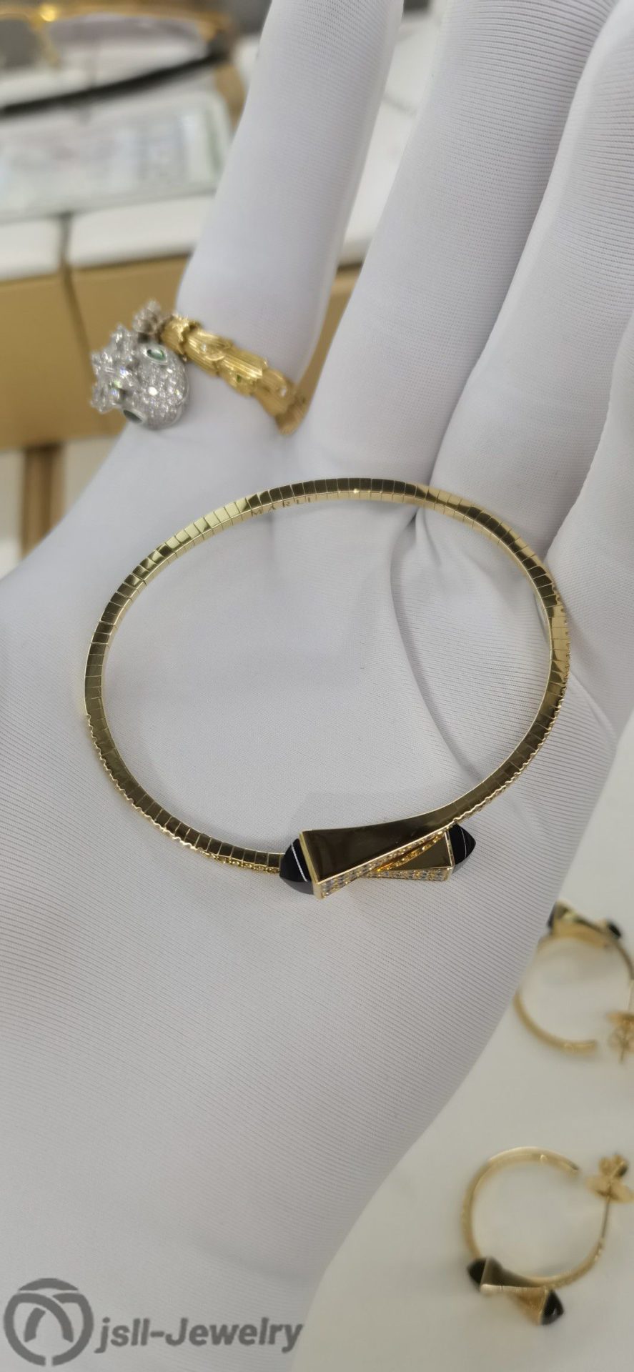 Jsll-Jewelry | 18K gold spring bracelet