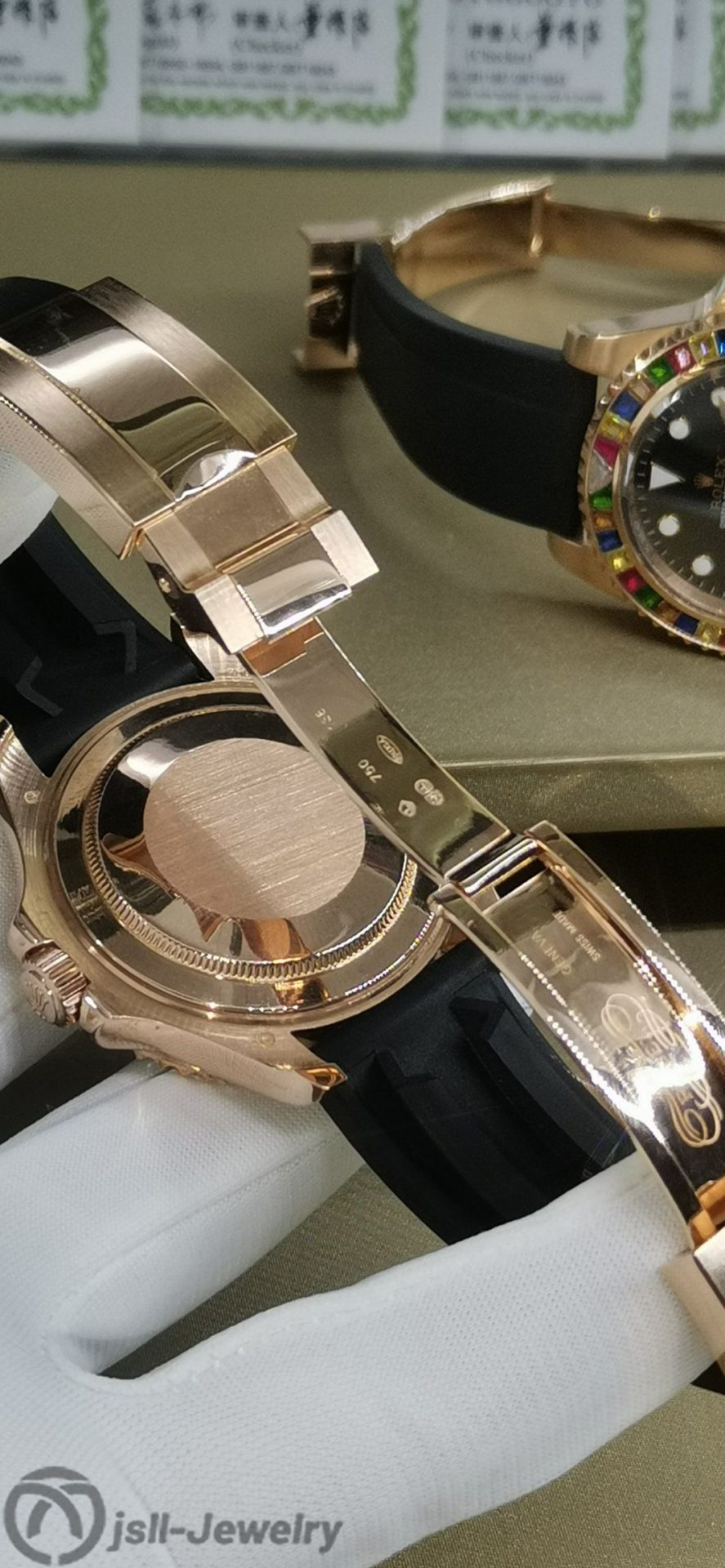 Jsll-Jewelry | Yacht 1:1 automatic mechanical rose gold watch (gold plated)