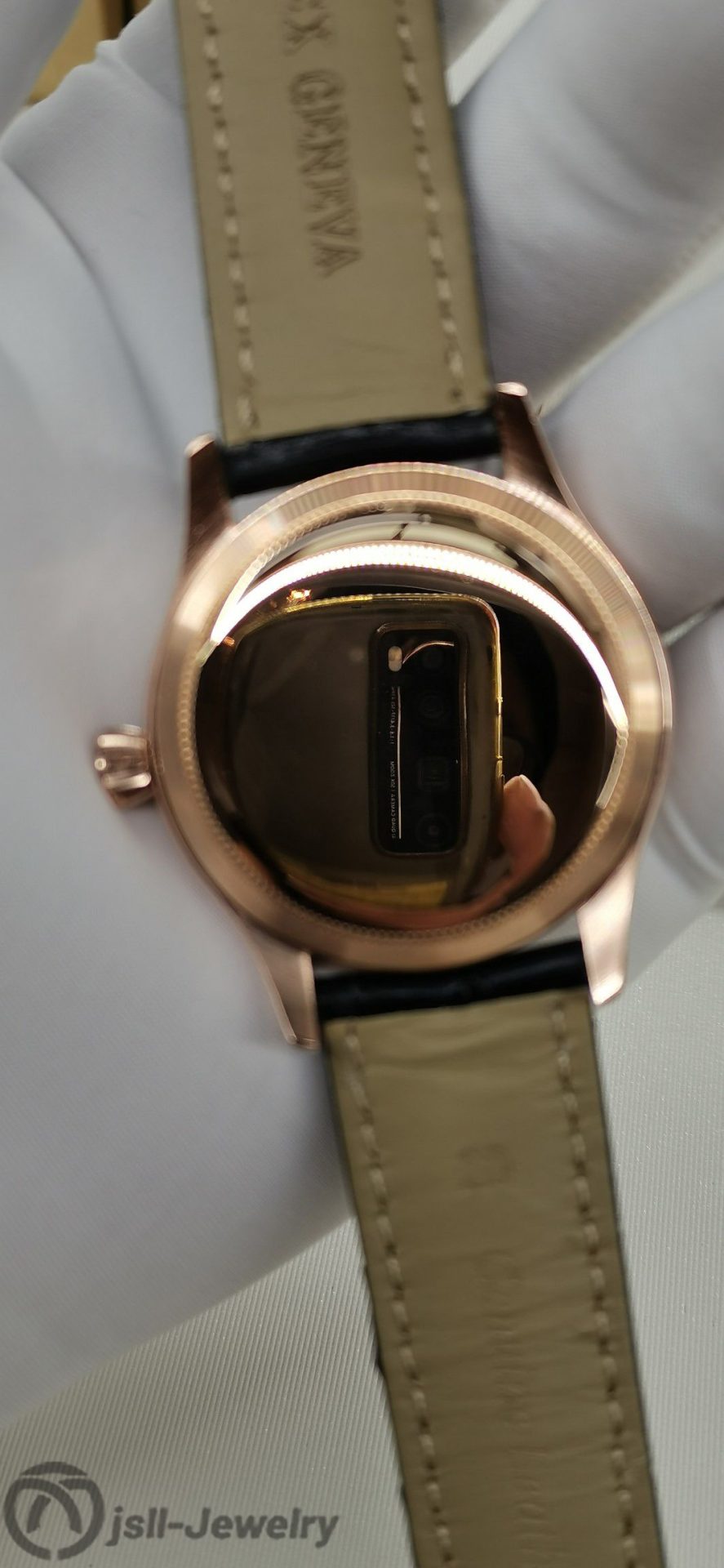 Jsll-Jewelry | Classic Three-Pin  Rose Gold Watch (Gold plated)