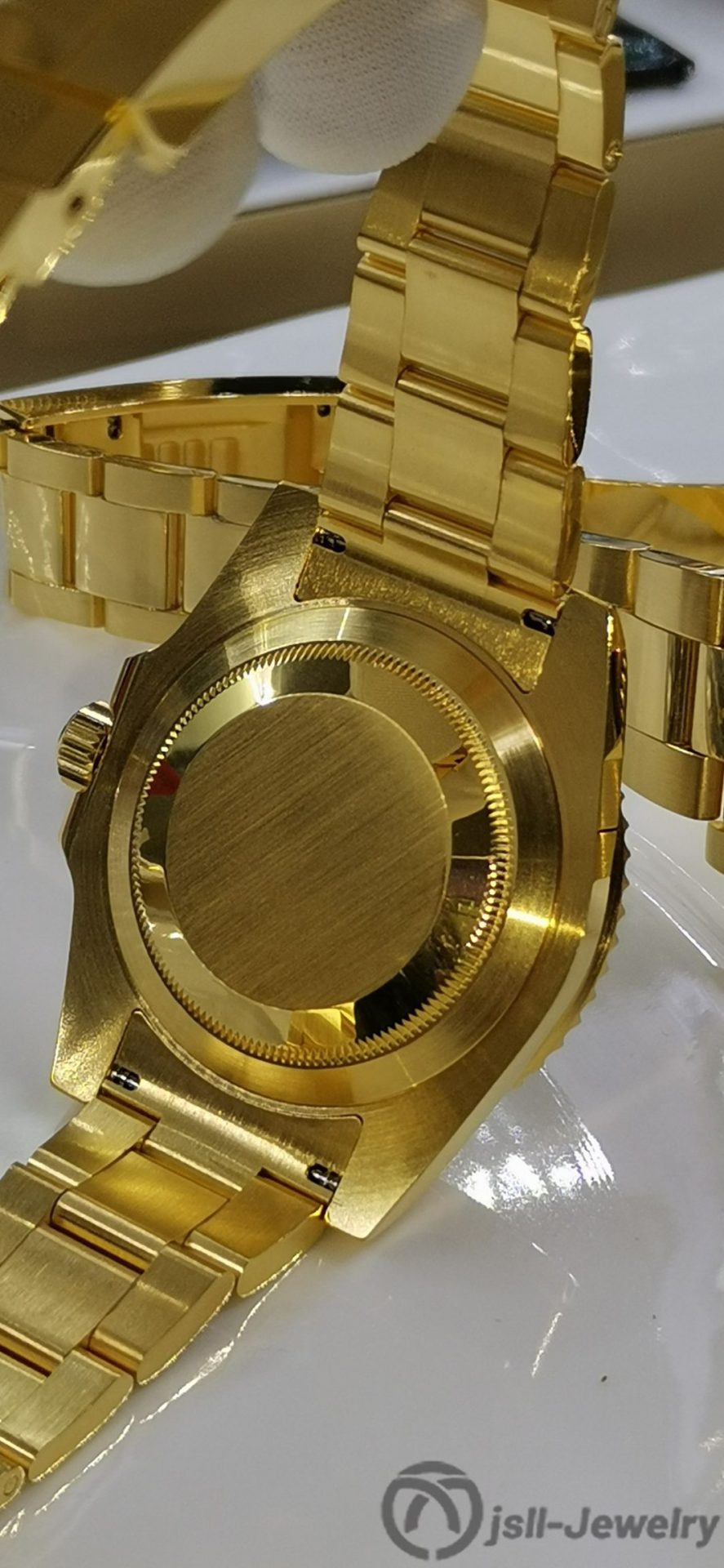 Jsll-Jewelry | Swiss Automatic Mechanical Water Ghost Gold Watch (gold plated)