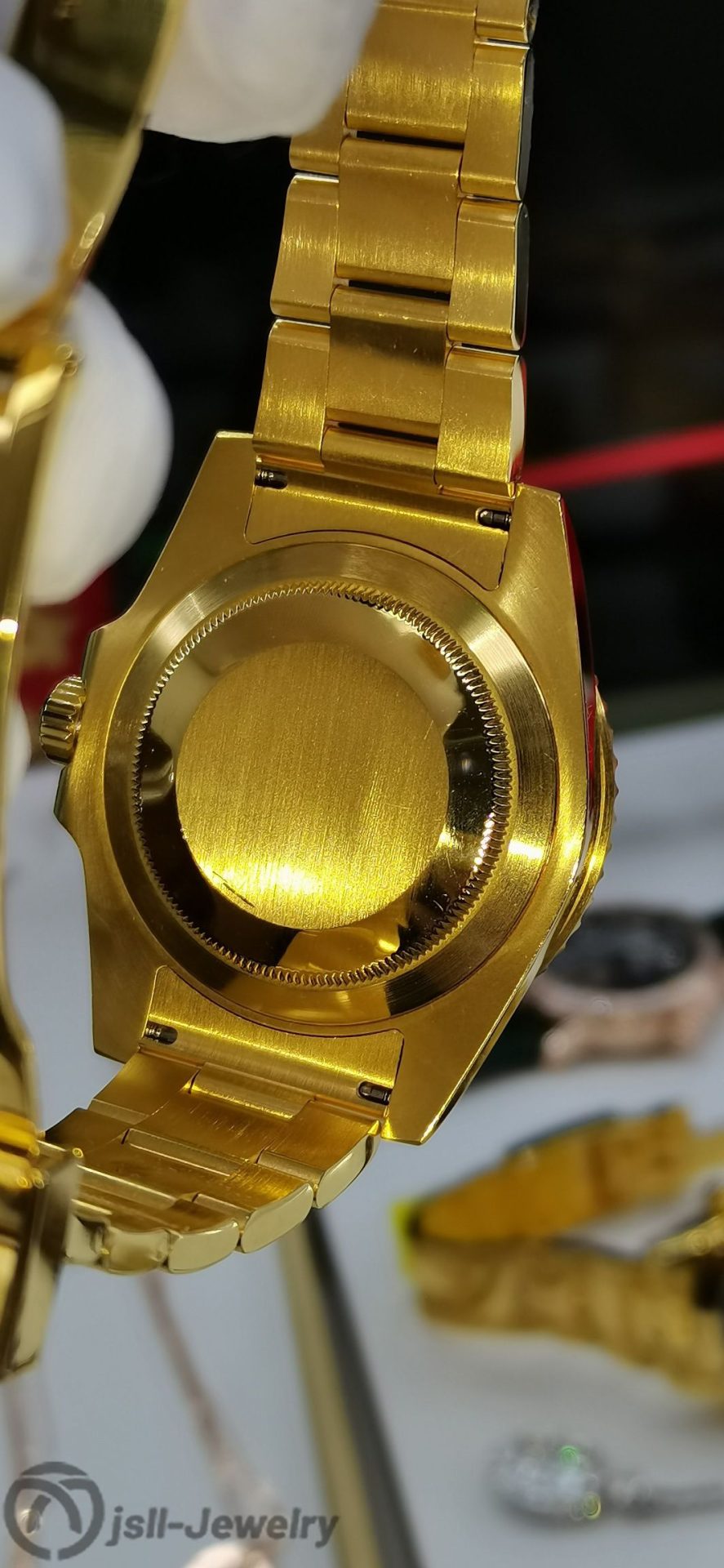 Jsll-Jewelry | 24K Gold N Factory Green Water Ghost Watch (gold plated)