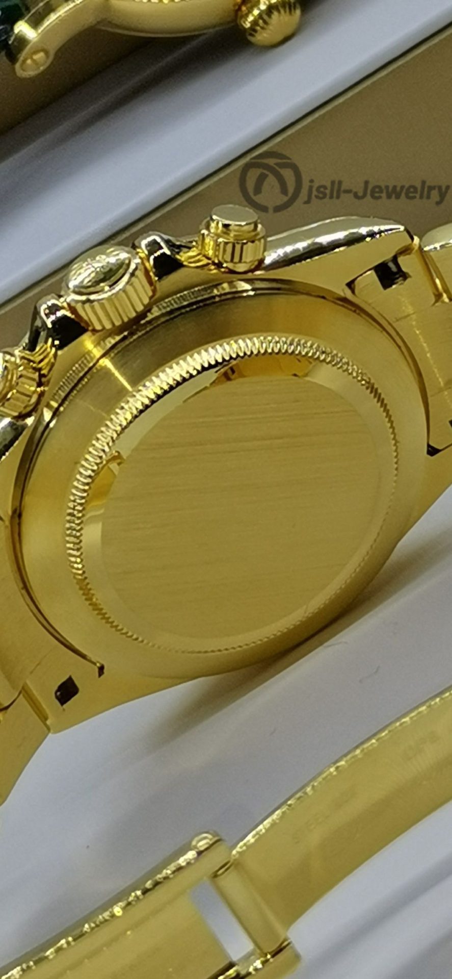 Jsll-Jewelry | Ditona Square Diamond Automatic Mechanical Gold Watch (Gold plated)